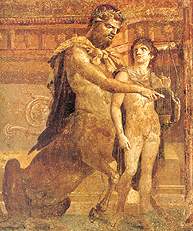 Cheiron und Achilleus